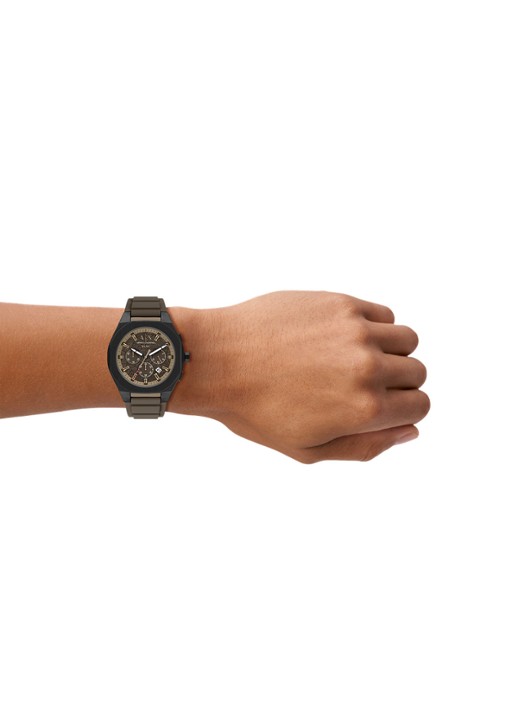 Armani Horloge AX4293 - detail 6 zwart