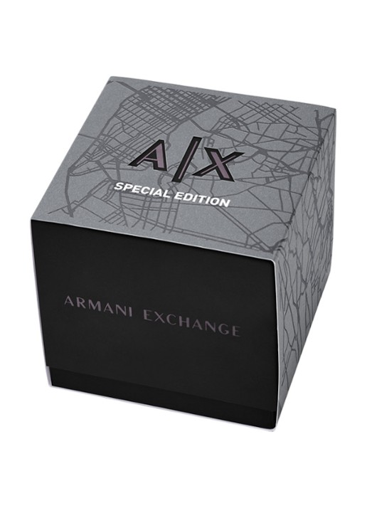 Armani Horloge AX4295 - detail 4 antraciet