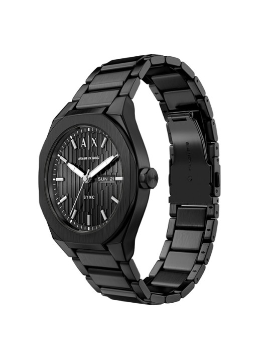 Armani Horloge AX4301 - detail 4 zwart