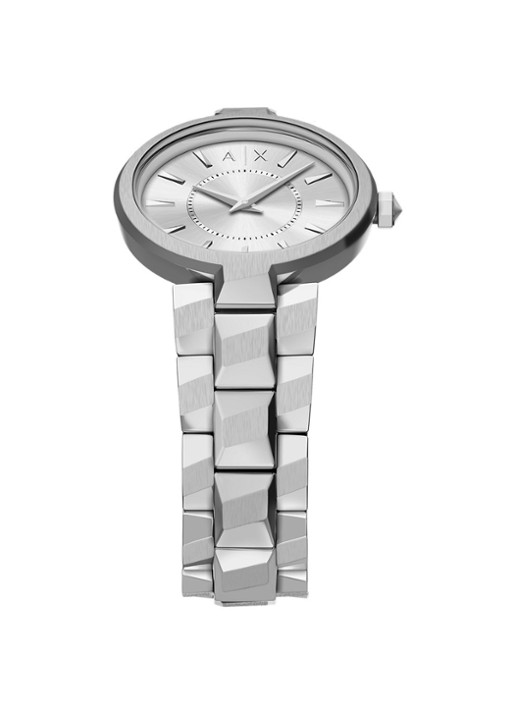 Armani Horloge AX4405 - detail 4 zilver