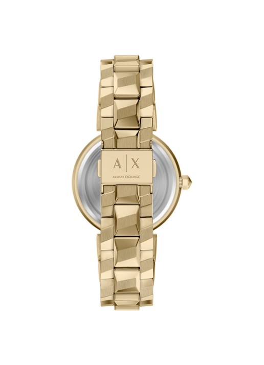 Armani Horloge AX4407 - detail 2 goud