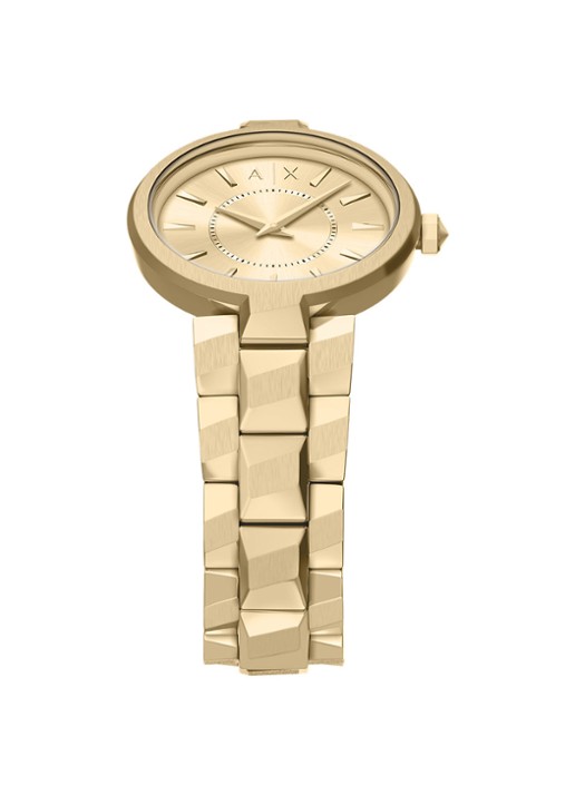 Armani Horloge AX4407 - detail 4 goud
