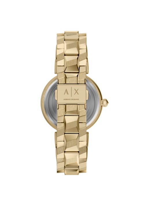 Armani Horloge AX4409 - detail goud