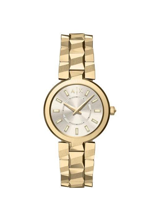 Armani Horloge AX4409 - voorkant 6 goud