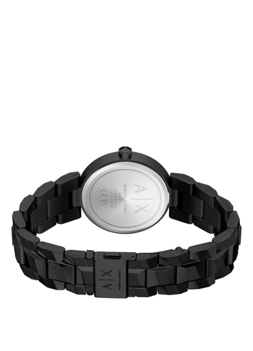 Armani Horloge AX4411 - detail 4 zwart