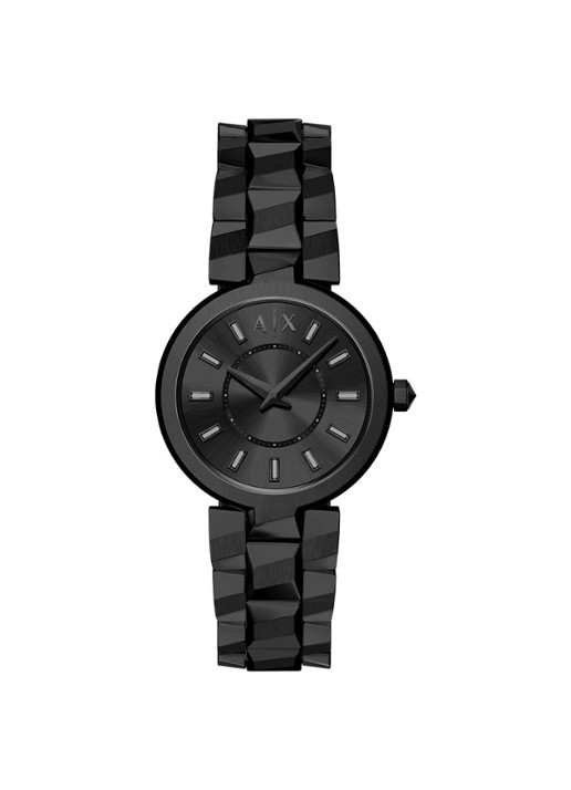 Armani Horloge AX4411 - voorkant zwart
