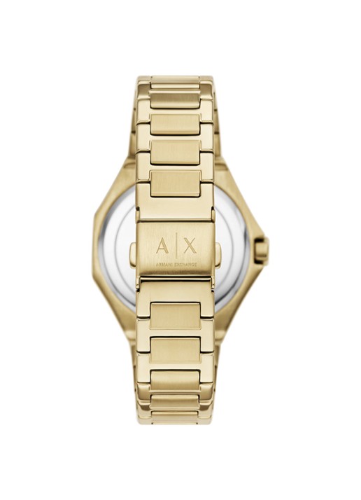 Armani Horloge AX4624 - detail 2 goud