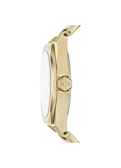 Armani Horloge AX4624 - detail 3 goud