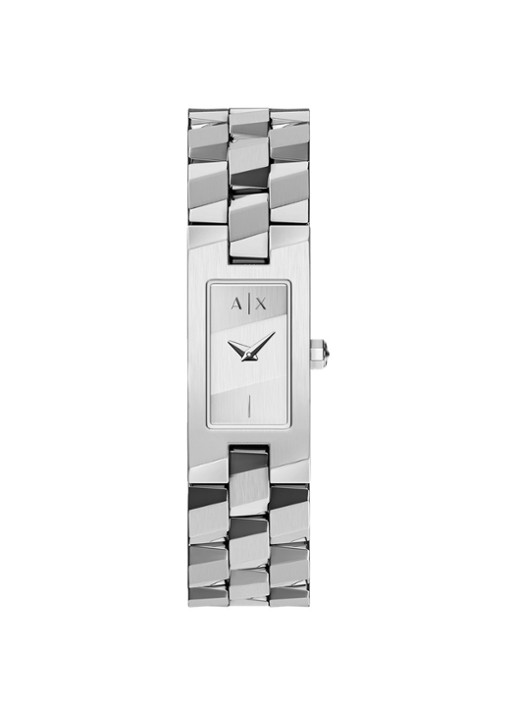 Armani Horloge AX4700 - voorkant 6 zilver