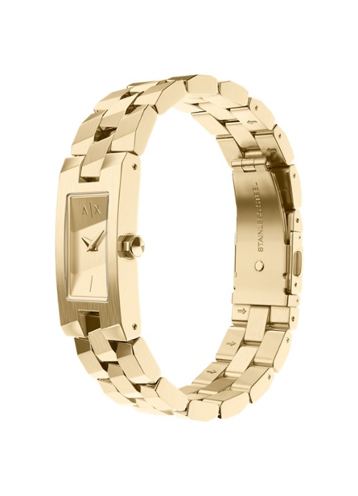 Armani Horloge AX4701 - detail 5 goud