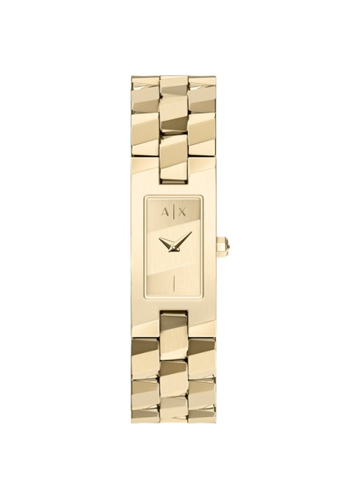 Armani Horloge AX4701 - voorkant goud