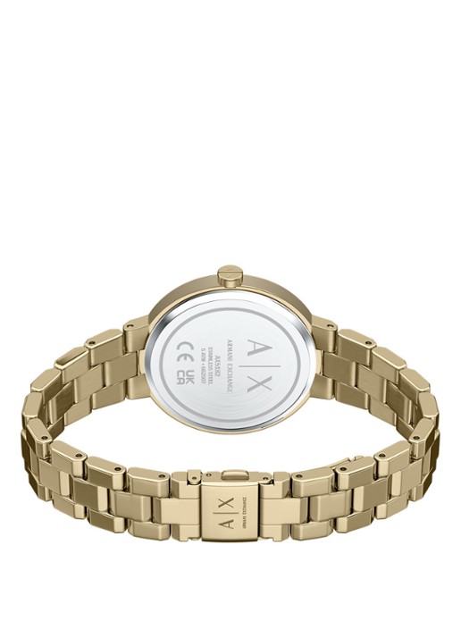 Armani Horloge AX5182 - detail 4 goud