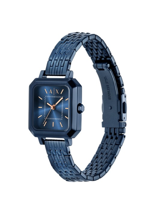 Armani Horloge AX5730 - detail 4 donkerblauw