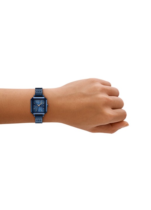 Armani Horloge AX5730 - detail 5 donkerblauw