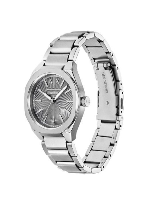 Armani Horloge AX6030 - detail 3 zilver