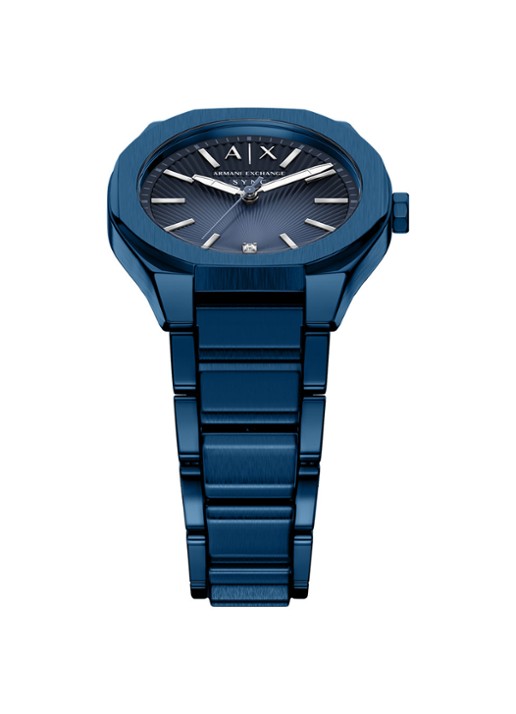Armani Horloge AX6032 - detail 4 blauw