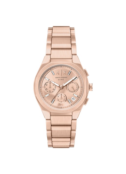 Armani Horloge AX6035 - voorkant 6 roségoud