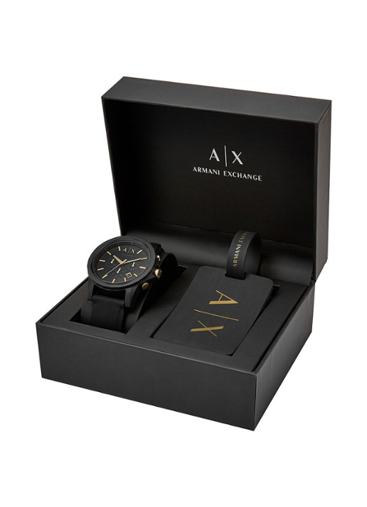 Armani Horloge AX7105 - detail 3 zwart