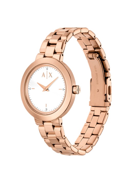 Armani Horloge AX7175SET - detail 4 roségoud