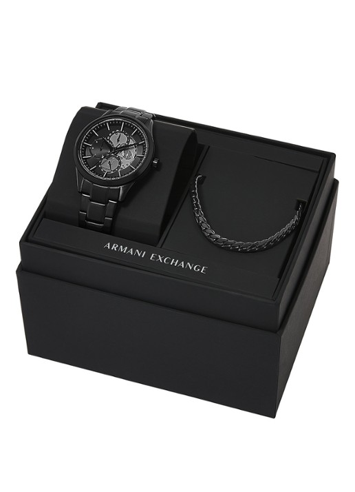 Armani Horloge met ketting in set van 2 AX7160SET - detail 3 zwart