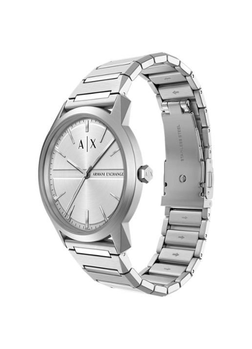 Armani Horloge set van 2 AX7180SET  - detail 4 zilver