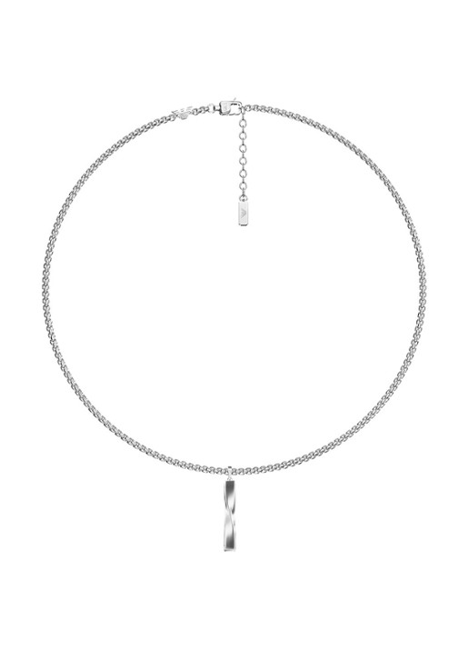 Armani Iconic Trend ketting EGS3366040 - detail 2 zilver