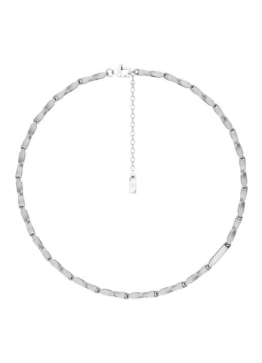 Armani Iconic Trend ketting EGS3368040 - detail zilver