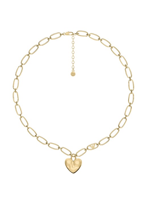 Armani Iconic Trend ketting verguld EGS3406710 - detail goud