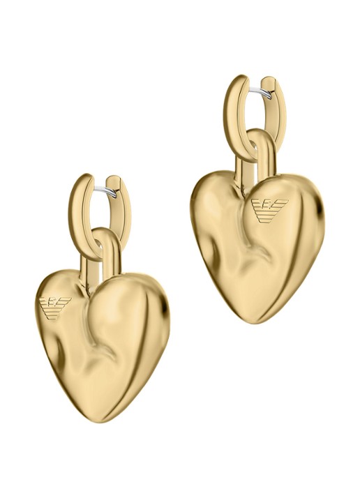 Armani Iconic Trend oorringen verguld EGS3408710