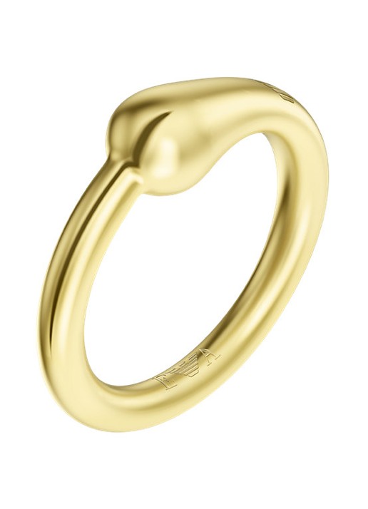 Armani Iconic Trend ring verguld EGS3393710 - detail 3 goud