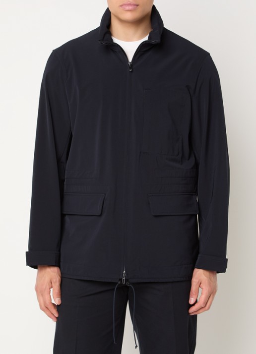 Armani Jack met opbergbare capuchon en klepzakken