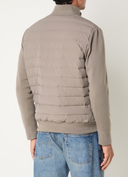 Armani Jack met ritszakken - achterkant 3 beige