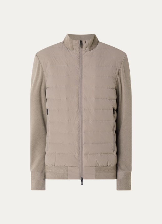 Armani Jack met ritszakken - voorkant beige