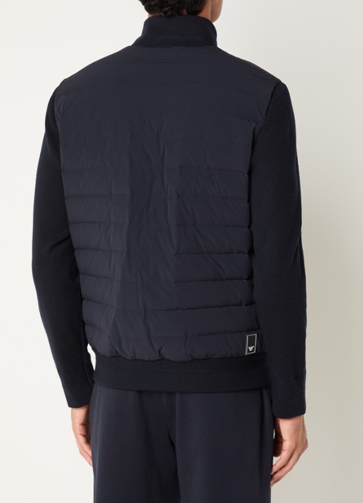 Armani Jack met ritszakken - achterkant 3 donkerblauw