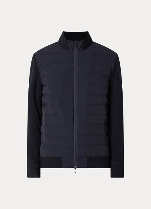 Armani Jack met ritszakken - voorkant donkerblauw