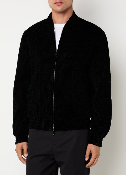 Armani Jack van corduroy met steekzakken - detail 3 zwart