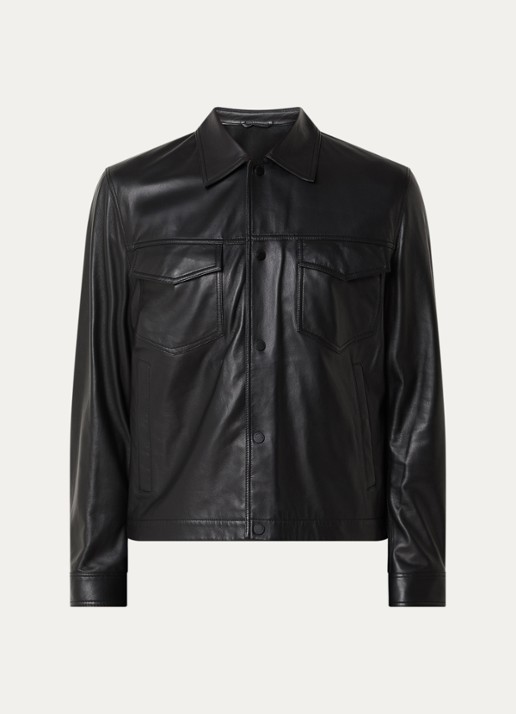 Armani Jack van lamsleer met steekzakken