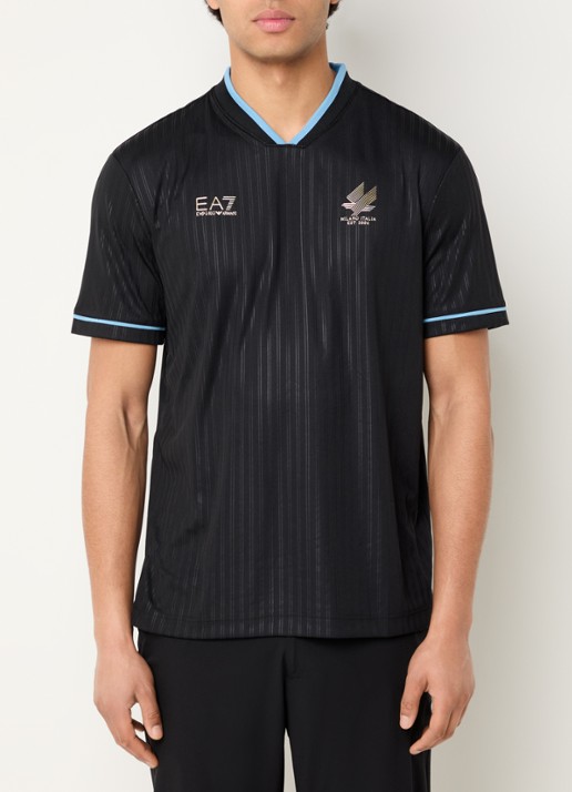 Armani Jersey T-shirt met logo