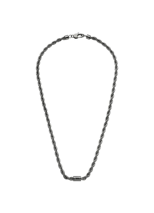 Armani Ketting AXG0163060 - detail 2 antraciet