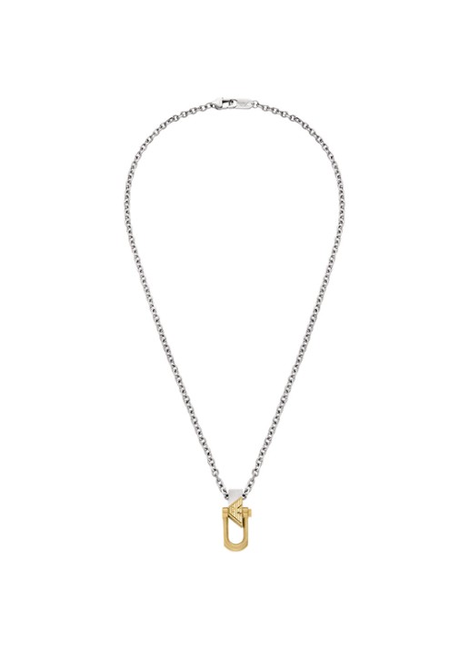 Armani Ketting EGS3243040 - detail 2 zilver