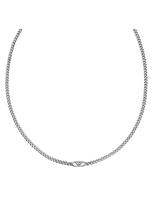 Armani Ketting EGS3246040 - voorkant 3 zilver