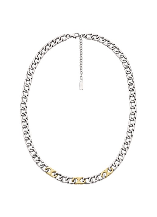 Armani Ketting EGS3297040 - detail 2 zilver