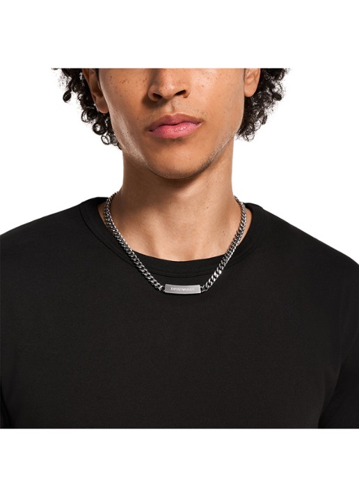 Armani Ketting EGS3303040 - detail 3 zilver