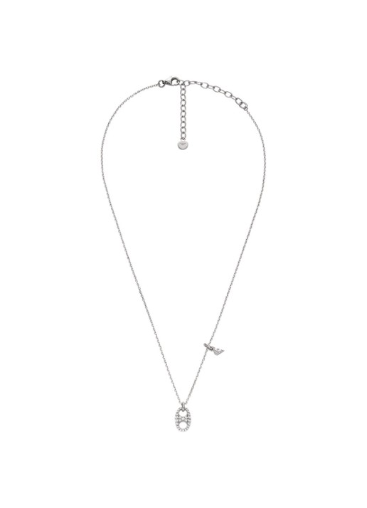 Armani Ketting van zilver EG3630040 - detail zilver
