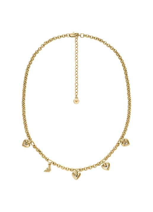 Armani Ketting verguld EGS3267710 - detail 2 goud