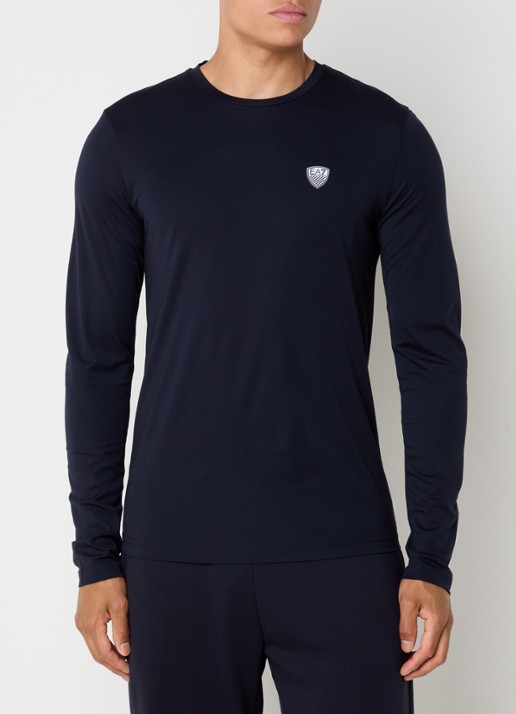 Armani Longsleeve met logoborduring