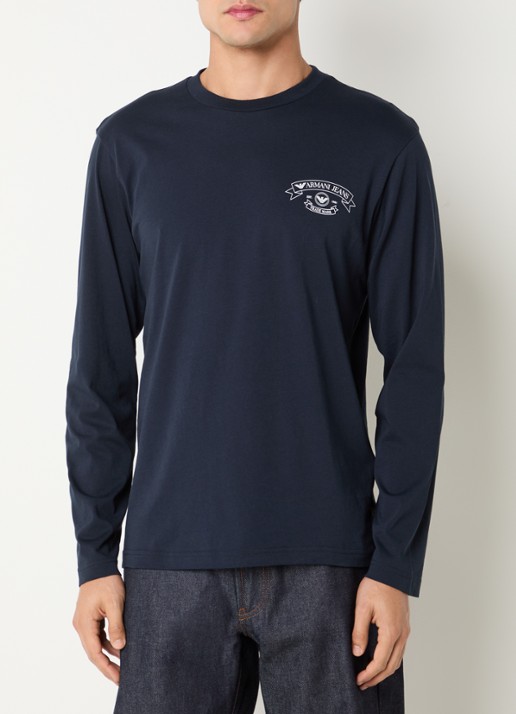 Armani Longsleeve met logoprint