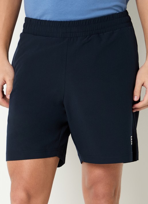 Armani Loose fit korte broek met logoprint en steekzakken