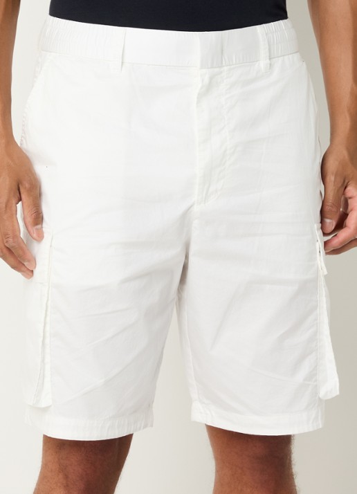 Armani Loose fit korte cargobroek met steekzakken