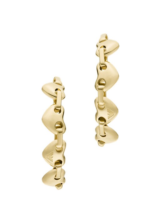 Armani Oorringen EGS3333710 - detail goud